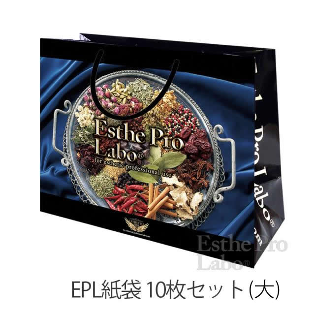 【一般/認定】エステプロ・ラボ　EPL紙袋  2サイズ/各10枚のイメージ画像