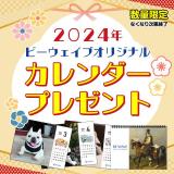 【無料】BE-WAVEオリジナルカレンダー『アレカレ2024』